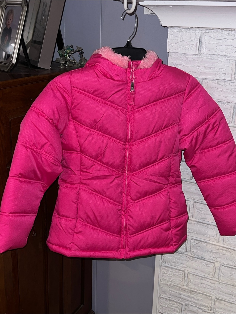 EUC* Faded Glory Girls Winter Coat size 7-8